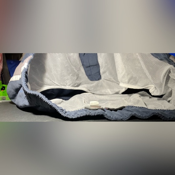 TONY HAWK BOARDSHORTS SWIM TRUNKS MENS SIZE LARGE (33-35) BLUE/WHITE EUC - Picture 8 of 8